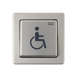dormakaba Push Button with Handicap Symbol for Automatic Door Operators - D19143201170 9400000011379