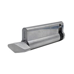 Brava Urban Euro Cylinder Turn Only Satin Chrome 90mm
