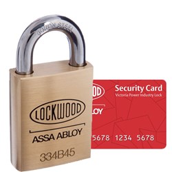 LOCKWOOD VPIL 334B MT5+ P/LOCK 334BPI2/119MT5+ (1xKEY 1xCARD)