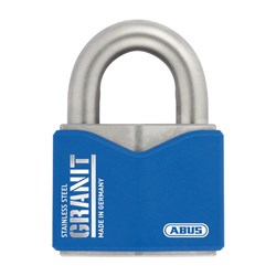 ABUS 37 Series Ultra High Security Padlock with 55mm stainless steel body and 25mm stainless steel shackle KD Granit - 37ST55C
