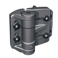 D&D TruClose Multi Adjust Gate Hinge Closer for Gates upto 25kg Black - TCAMA1