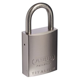 ABUS P/LOCK 83ALIB/40 SIL KD with 25MM SS SHACKLE