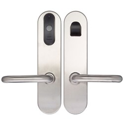 SALTO XS4 WIRELESS ESCUTCHEON w/-U LEVER
