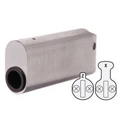 ABUS OVAL CYL EXT'D 62MM SC L/PLUG with Z & U CAM
