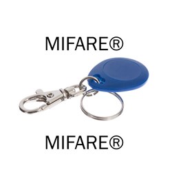 ACSS BLANK MIFARE 1k TUMBLER FOB with KEYCHAIN - BLU
