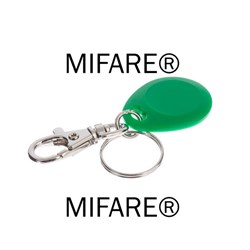 ACSS BLANK MIFARE 1k TUMBLER FOB with KEYCHAIN - GRN
