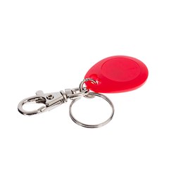 ACSS MIFARE S50 1k TUMBLER FOB with KEYCHAIN - RED