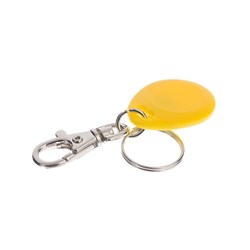 ACSS MIFARE S50 1k TUMBLER FOB with KEYCHAIN - YEL