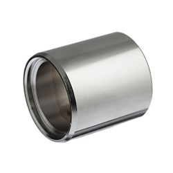 ADI Cylinder Collar in 40mm Length to suit 201 Cylinder, Chrome Plate finish - 201CYLCOL40