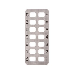 BORG DIGITAL 2000 SERIES  3572/82 KOR REPLCEMENT STICKER