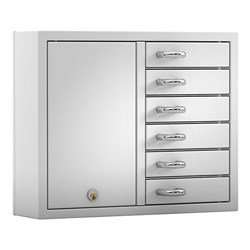 CREONE KEYBOX 9006E EXPANSION CABINET 6 DOOR UNIT