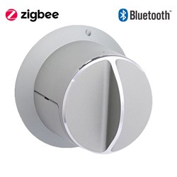 SALTO Danalock BLE + Zigbee for Deadbolt, Silver finish
