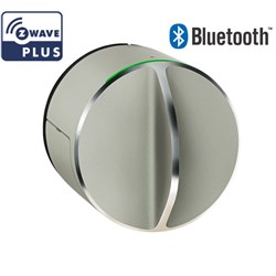 SALTO Danalock BLE + Z-Wave for Euro Silver finish, w/o cylinder