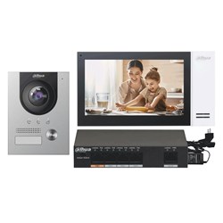 DAHUA IP Villa Outdoor Station & Indoor Monitor kit, surface mounted