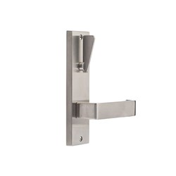 DORMA FURN 6607/39 6600 PLATE W/ DISABLE TURN & MANLY LEVER L/H SSS (DF66073901L)