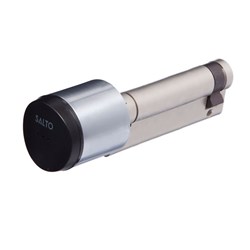 SALTO GEO 1/2 EURO 70MM CYL SC w/- 5MM REMOVABLE KNOB