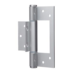 McCallum Fast Fix Hinge Heavy Duty 130x39x3.4mm Aluminium Black - A105BLK