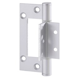 McCallum Fast Fix Hinge Medium Duty 100x35x3mm Aluminium SNA - A125SNA