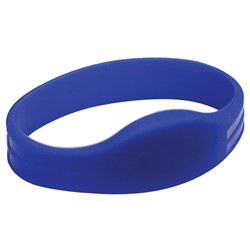Neptune iClass Silicone Wristband in Dark Blue, Large