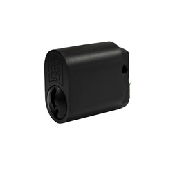 PROTECTOR Oval Cylinder LW4 KA with 2 Keys and Z Cam Matt BlacK 34mm - OC34-Z-KA-MBC