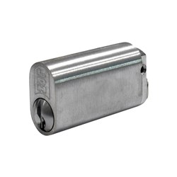 PROTECTOR Oval Cylinder LW4 KA with 2 Keys and Z Cam Satin Chrome 54mm - OC54-Z-KA-SCP