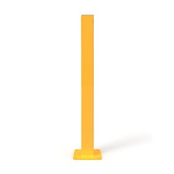 RIK Bollards Straight Post Yellow Bollard, 1.2m High - RIK1200-YELLOW