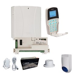 RISCO LightSYS+ Alarm Kit with Standard LCD Keypad and Accessory Kit