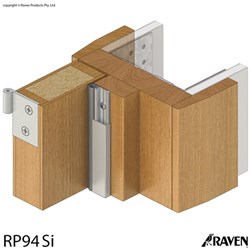 Raven RP94Si Long Double Door Set Perimeter Seal CA with Black Gaskets 1x2m & 2x2.75m - A94SICLDS