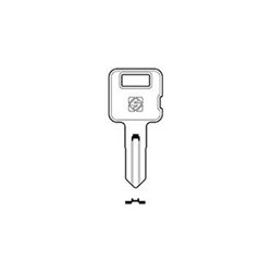 Silca CTR1R Key Blank for Caterpillar, Kuboto,  Cars and Machinery