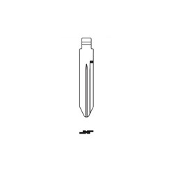 Silca CY24CH Key Blank for Chrysler Blade only suits Universal Remote
