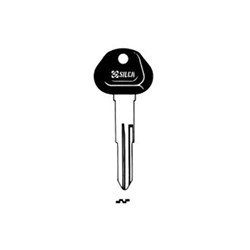 Silca DAT10P Key Blank with Plastic Head