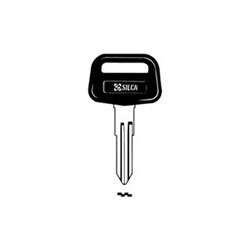 Silca DAT12RBP Key Blank with Plastic Head