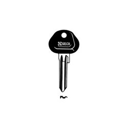 Silca DAT5P Key Blank with Plastic Head