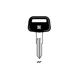 Silca DAT7RBP Key Blank with Plastic Head