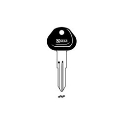 Silca DAT7RP Key Blank with Plastic Head