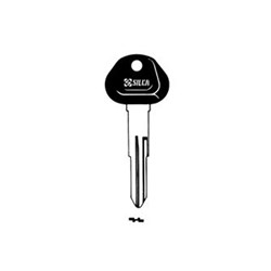 Silca DAT9RP Key Blank with Plastic Head