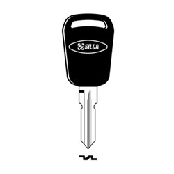 Silca FO11P Key Blank with Plastic Head