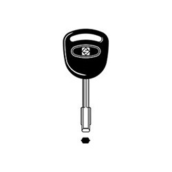 Silca FO21P Key Blank with Plastic Head for Ford, Jaguar and Mazda Cars