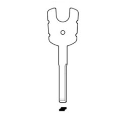 SILCA BLANK HU148T suit MERCEDES VARIOUS