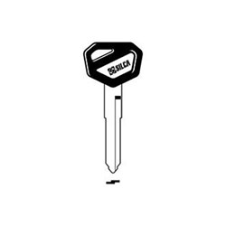 Silca KW15BP Key Blank with Plastic Head for Kawasaki Motorbikes