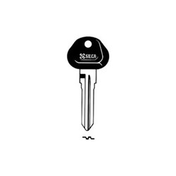 Silca MAZ2P Key Blank with Plastic Head