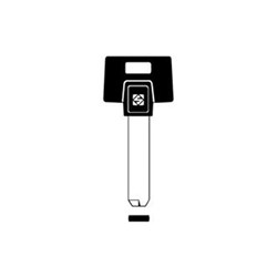 Silca MTK2P Key Blank with Plastic Head