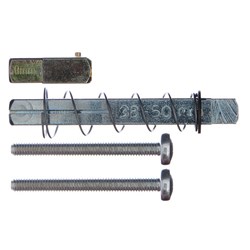 SALTO CENTERED SPLIT 7.6mm SPINDLE F=22 (47-53mm DOORS)