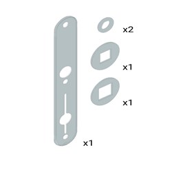 SALTO Outdoor Gasket Kit for Narrow XS4 Original+ Euro (EM4xx)