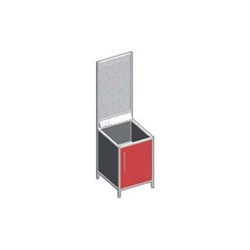 SILCA POINT STORAGE UNIT RH OPENING DOOR + PEGBOARD