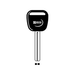 Silca TOY40P Key Blank with Plastic Head for Toyota Cars