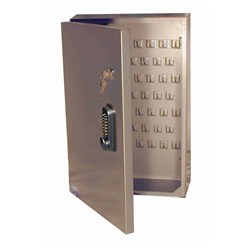 TELKEE KEY CABINET "ONLY" MODEL 530 W/ MKP (Machanical Key Pad) & SLAM LATCH T309M GREY